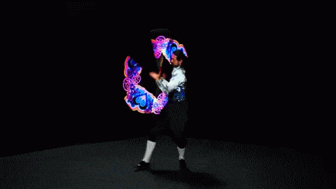 royce-the-arctic-fox:sixpenceee:A LED pixel staff. This unique and special product