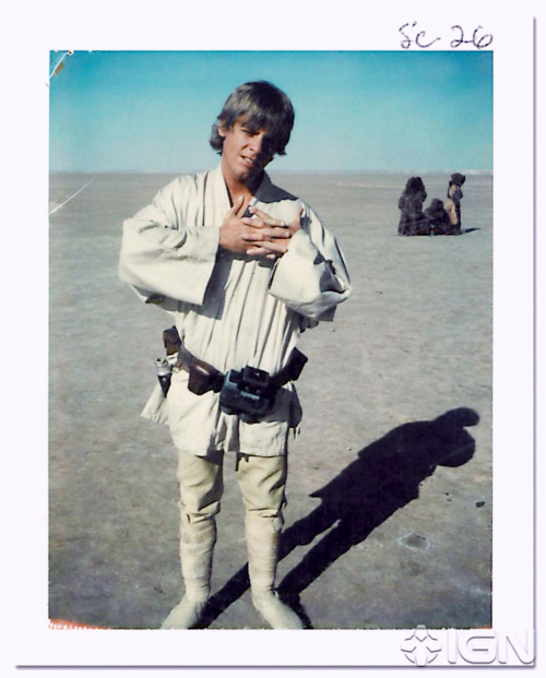 alwaysstarwars:A new series of behind the scenes photos from ANH from the personal collection of s