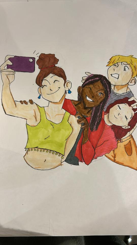 Im Sort Of A Newbie When It Comes To Art But I Really Wanted To Draw My Characters So I Used One Of @albanenechi