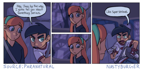 nastyburger:has anyone ever done these before? anyway read paranatural