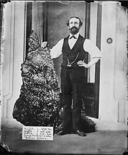 Beyers and Holtermann Nugget, New South Wales, Australia, 1872.The largest mass of gold in quartz ma
