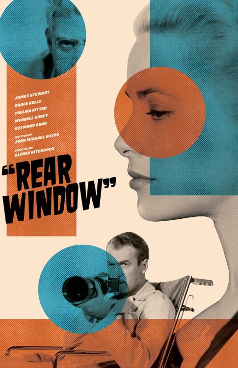 mikesapienza:My “Rear Window” film poster.Now available in my shop:www.etsy