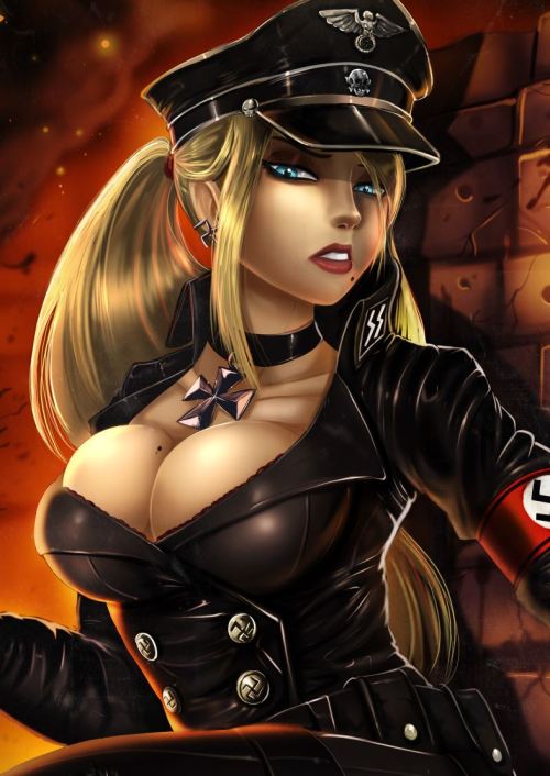 shadbase:  Leaked new skin for Samus for the new Smash Bros coming out tomorrow! You unlock it by yelling “Sieg Heil“ a few times into your Wii U microphone. See both full versions at Shadbase! 