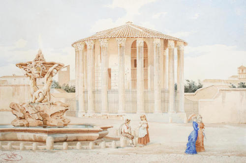 Roberto Gigli (1846–1922)Tempio di Vesta, Roma