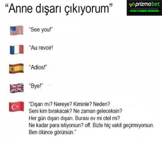 "Anne dışarı çıkıyorum"...