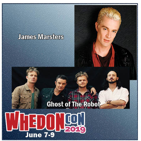 BREAKING: James Marsters and his band Ghost of the Robot will be back for WhedonCon 2019!Buy your ba