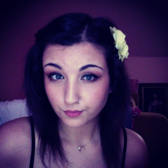 Thought I&rsquo;d do something a bit different to my hair today #me #selfie #face