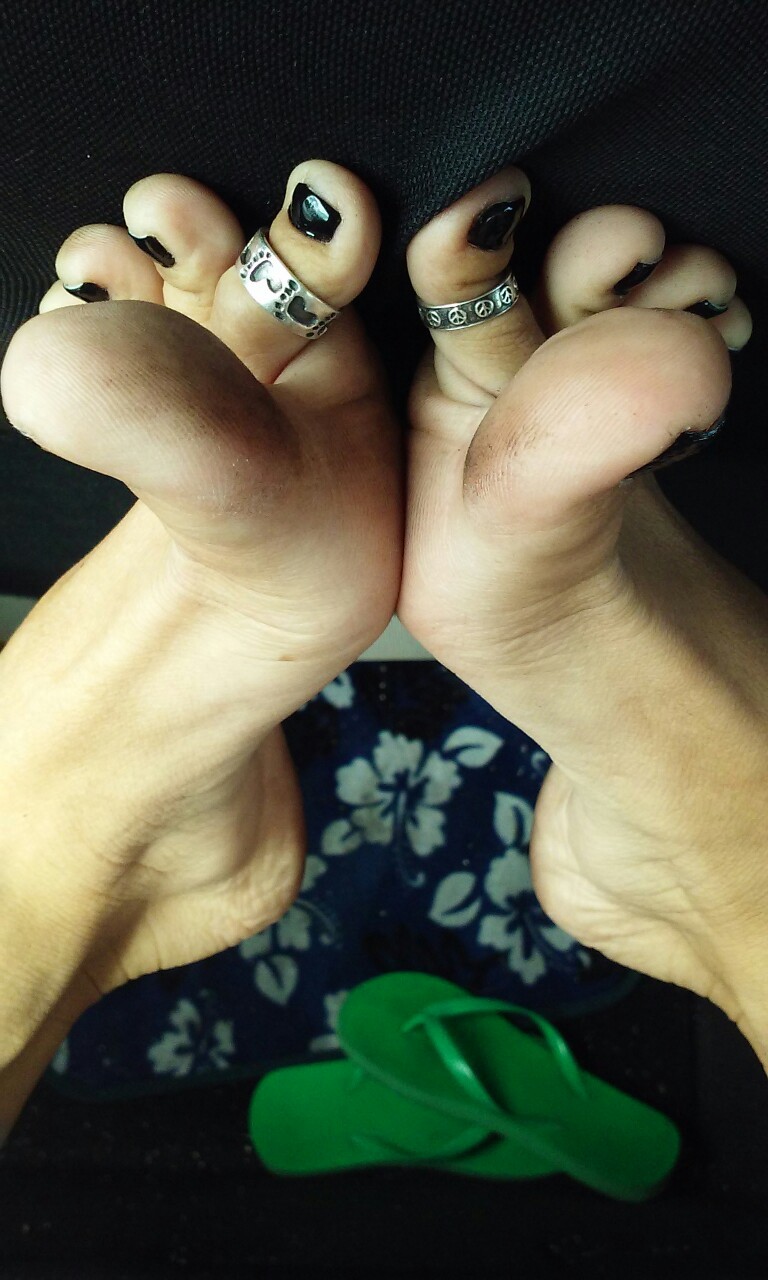 My lil stinky feet