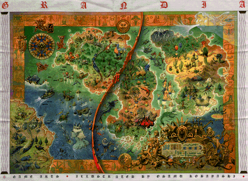 clandcorp:  oh, and here’s a world map of grandia.. 