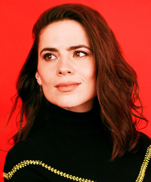 peggyscarter:Hayley Atwell(© photographed by Joshua Pestka for Bustle Magazine)