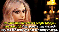 perrygaga:  It’s the same thing with interviews. It’s like I’m supposed to