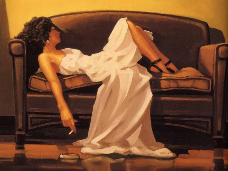 Round midnight jack vettriano