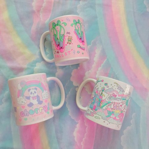 yumekawa-updates:CherryPop! Fancy Mugs ♡