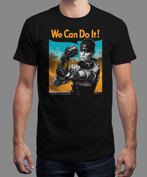 qwertee:“We Can Do It (Furiously)” is today’s tee on www.Qwertee.com going live in just 15 minutes!G