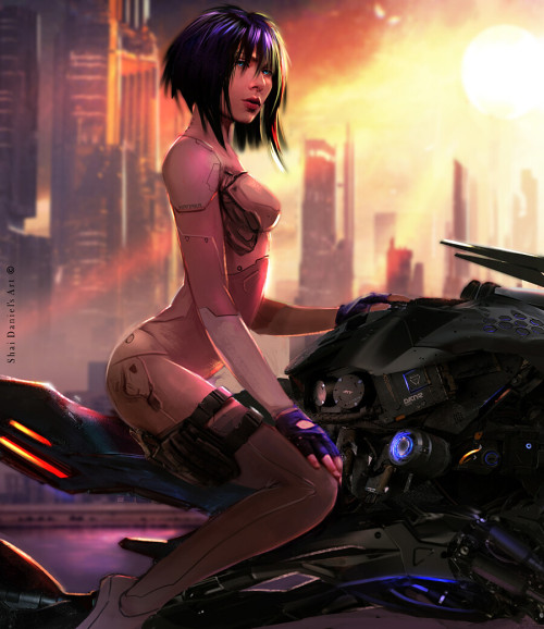 XXX cultofthewyrm: Sunset for a Cyborg  by  Shai photo