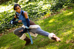 superheroesincolor:  Korra Cosplay by Luigigurl  Photography by Ken AD Photography Get the books and tv series here  [ Follow SuperheroesInColor on facebook / twitter / tumblr ]   