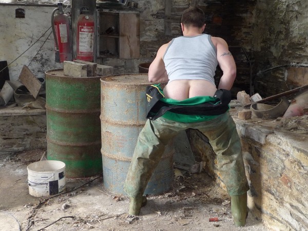 Irish Farmer into Wellies & Overalls