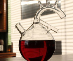 awesomeshityoucanbuy:  Heart Shaped DecanterWine is good for the heart. But wine aerated in the heart shaped decanter is even better. The decanter is hand blown from borosilicate glass into an anatomically correct design of the human heart that comes