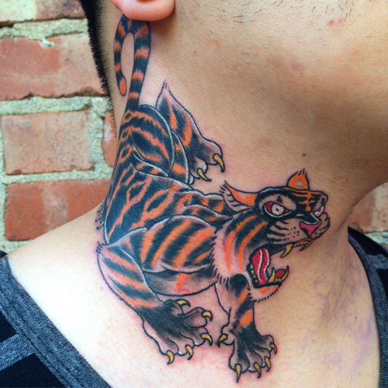 Tiger tattoo neckTikTok Search