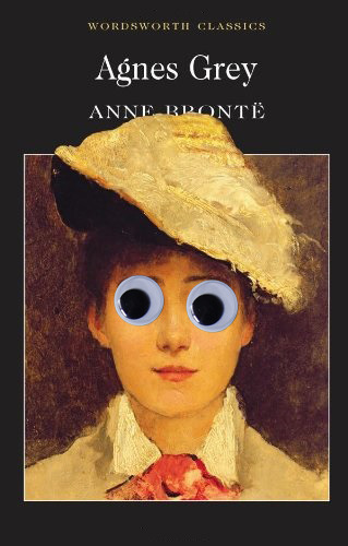 “Putting googly eyes on books is my favourite occupation, when I have leisure for it and books to re