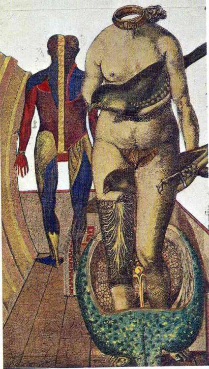 The Word (Woman Bird), Max Ernst, 1921