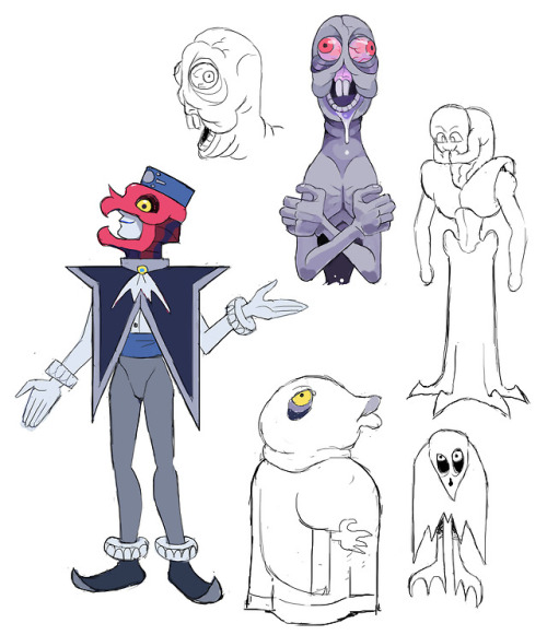 Lots of sketches, including babes!