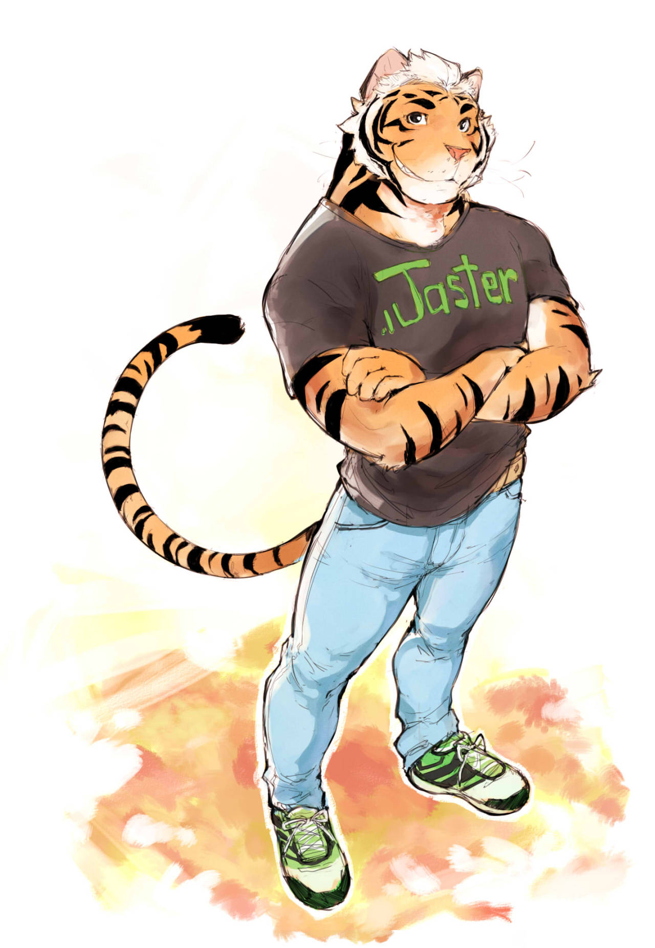 verticalzero:  commishcharacter belongs to Jaster the tiger.BONUS MLG VERSION DONE