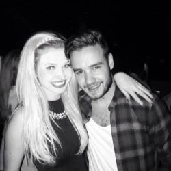  Liam with a Fan last night 