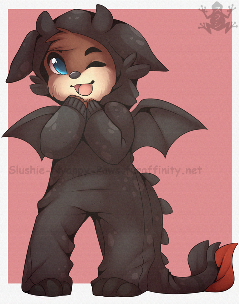 fudge-the-otter:Commission - Fudge-The-Otter by Slushie-Nyappy-PawsHnnng &lt;3