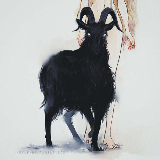 heylenne:  Black Phillip, Black Phillip, king of sky and land!Black Phillip, Black