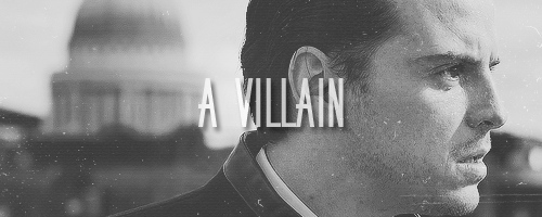 fabulouskilljoyphilosophy:  bakerstreetbabes:  Too cool.  every fairytale needs a good old fashioned villain *crazed smile* 