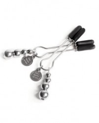 fiftyshadesplayroom:  More kinky fuckery from http://fiftyshadesplayroom.com/fifty-shades-grey-pinch-adjustable-nipple-clamps/Fifty