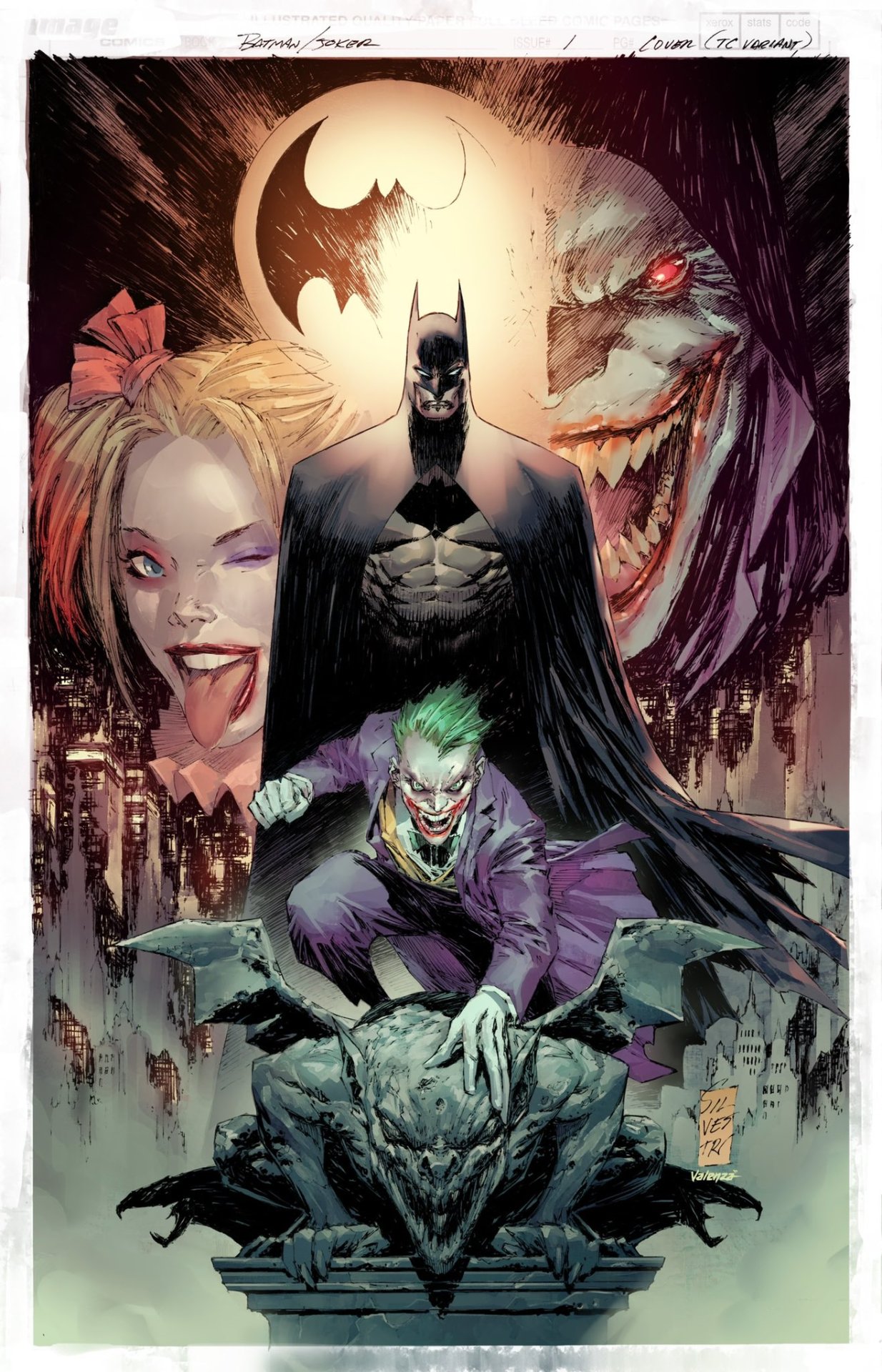 Crisis of Infinite Multiverses — Batman/The Joker: The Deadly Duo 1 (2022)  variant...