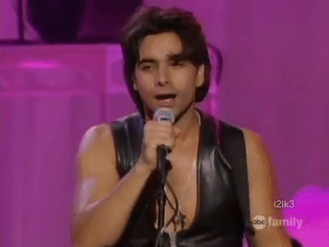 vintage-male-sensuality:    John Stamos in Full House (1990s)   