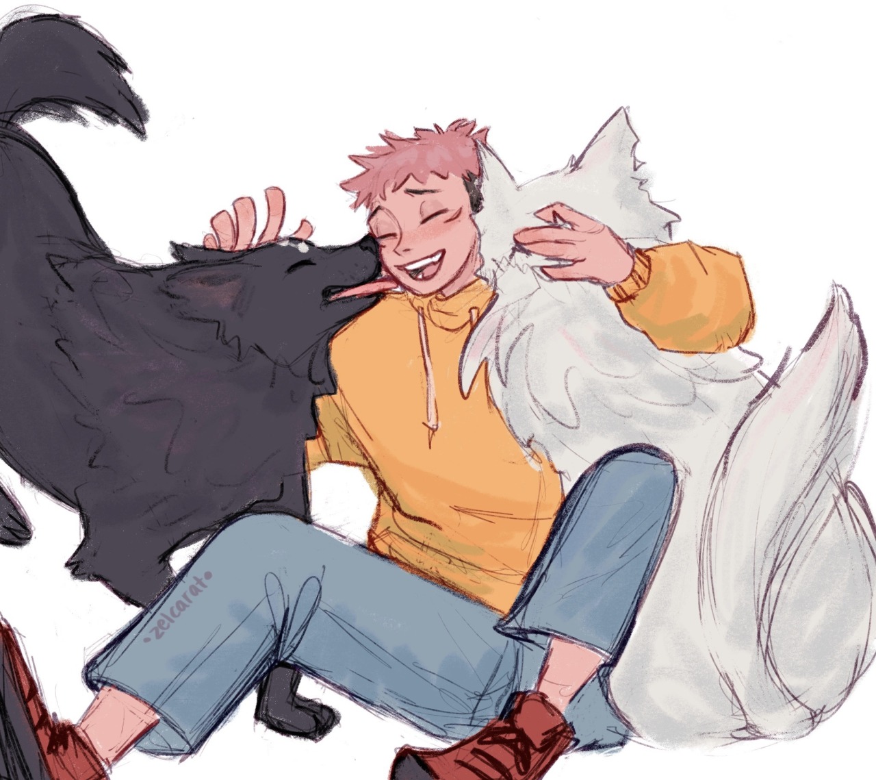 zelcarat:Emotional support divine dogs!