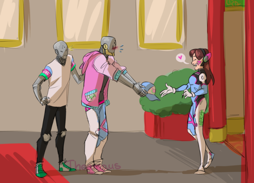 theamaus:D.va fans meet their idol~