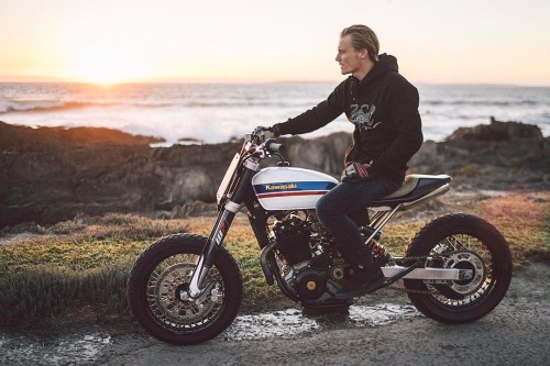 A picture of me by @stevebooker feeling a bit too cool sitting on someone else’s bike ⚡️ http: