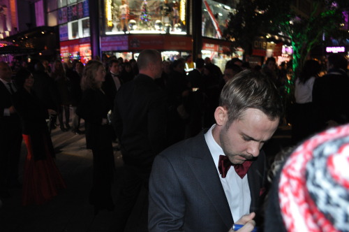 The Hobbit UK premiere, Leicester Square, 12/12/12 i managed to be a really good spot where the cars