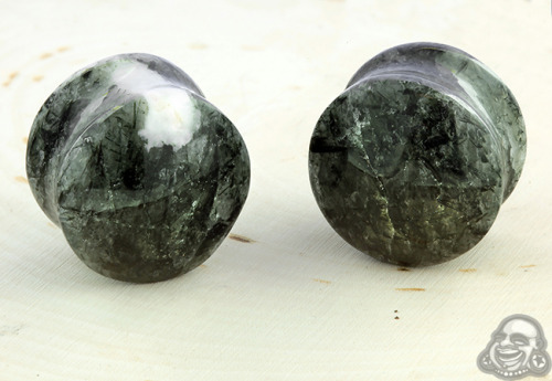 bodyartforms: The tourmalated quartz plugs made in house at the BAF Workshop are truly gorgeous http