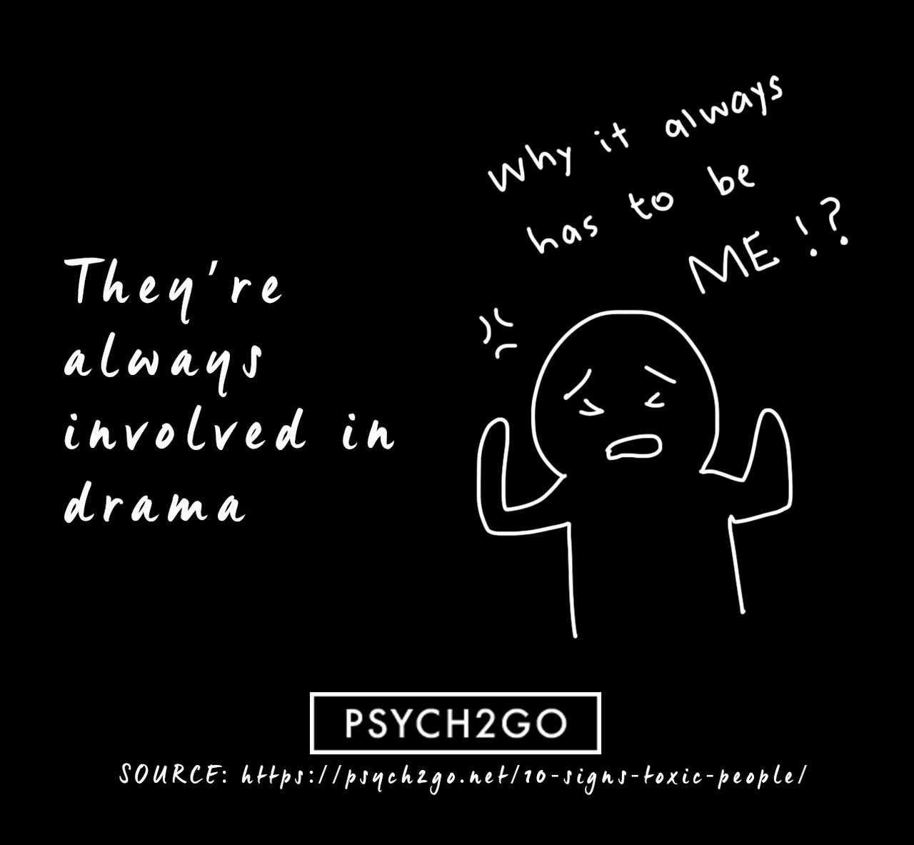 psych2go:  Read Full Article Here: 10 Signs of Toxic People - Psych2GoFollow @psych2go