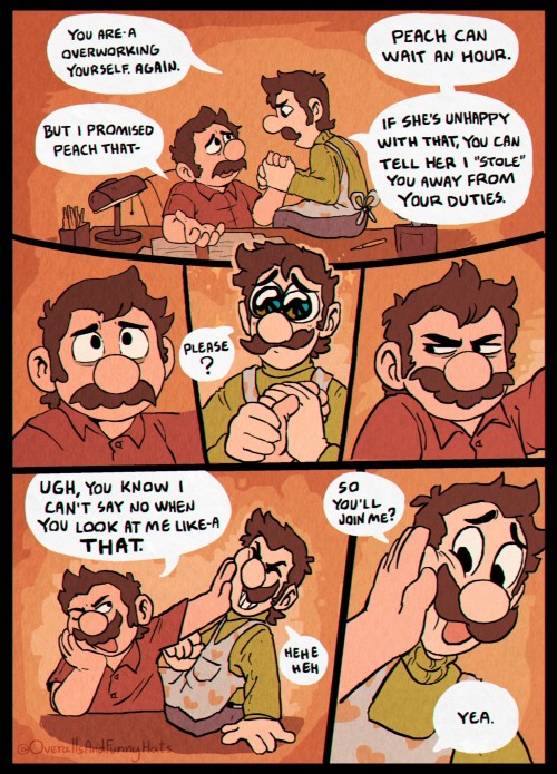 LUIGI IS BEST LITTLE BROTHER!!! (Artist: Overallsandfunnyhats)