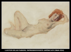 adhemarpo:   Lawton Silas Parker, impressionniste américain (1868-1954) 