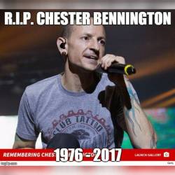 This is such a tragic loss. Linkin Park was one of the bands I listened to all the time on my first deployment. Another talented soul taken too soon!