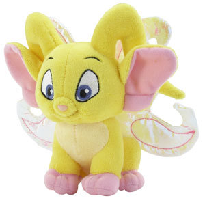 plushieanimals: neopets faerie acara, aisha, and ixi plush