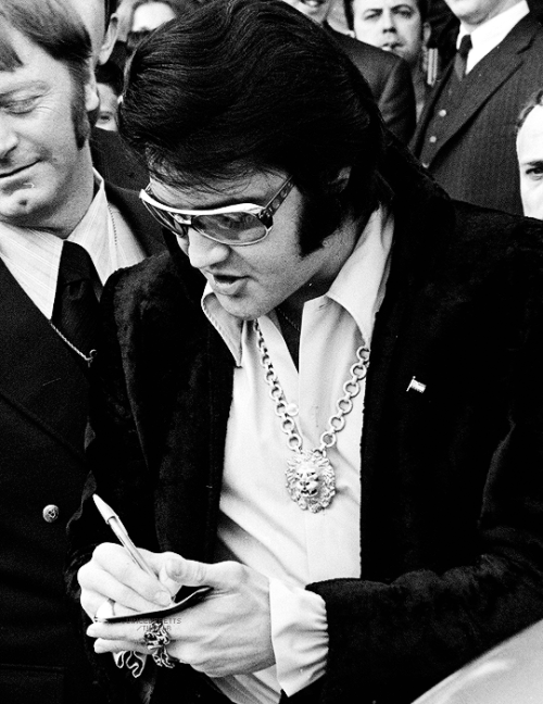 Elvis Presley, January 16, 1971.