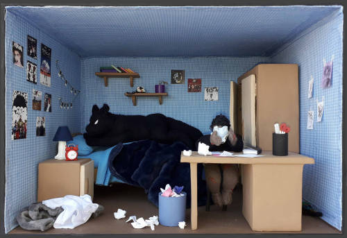 room #3 - wolf/bedroom• • •cenário #3 - lobo/quarto