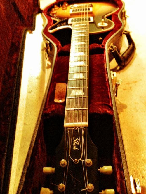 XXX van-bommel:  Gibson Les Paul Slash  photo