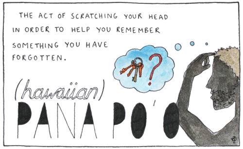 surrealitybytes: Untranslatable words illustrated