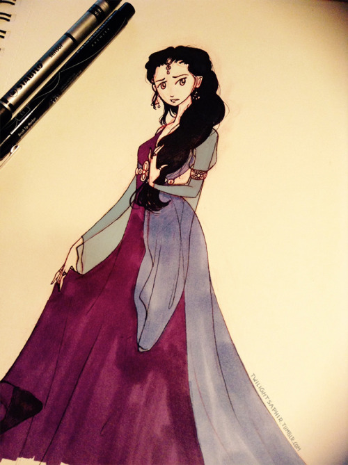 twilightsaphir:Inktober day 14Aah I missed series 1 Morgana… Katie Mcgrath is such a gorgeous