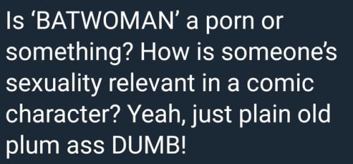 wemblingfool:thefingerfuckingfemalefury:minerfromtarn:thefingerfuckingfemalefury:batwomanandmotherpa